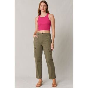 Pistola SZ 33 Cassie Cargo High Rise Pant Color: Colonel